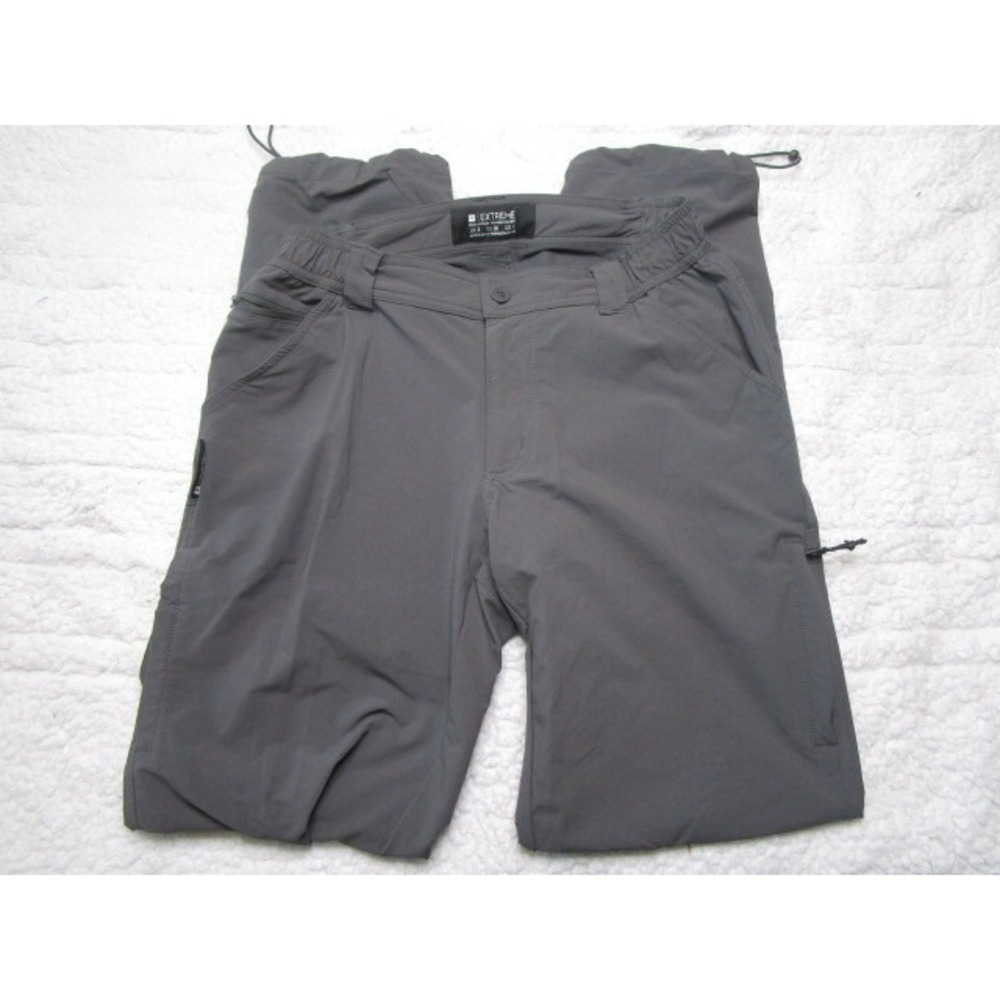Mountain Warehouse Womens Grey Pants Size 4 Hiking Camping Full Length